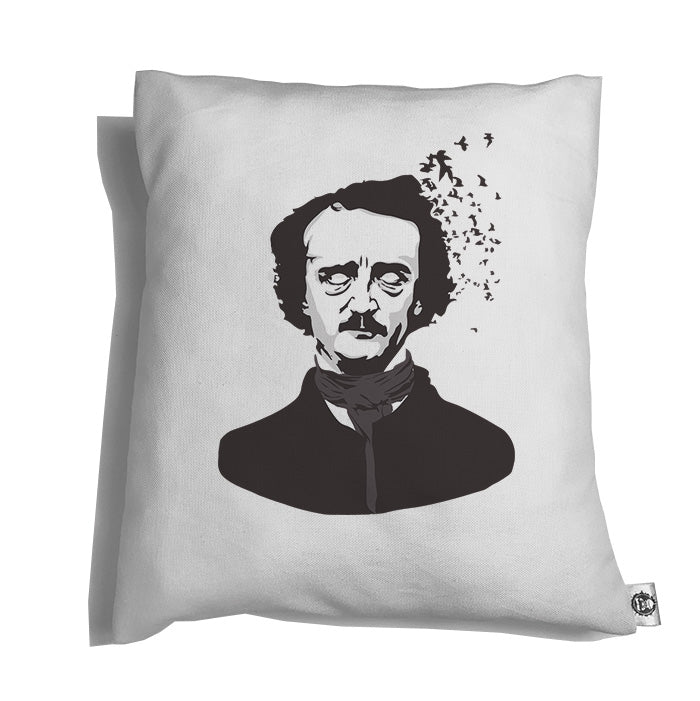 Accesorios: Cojín Decorativo Edgar Allan Poe y otros diseños de artistas Ilustración Personajes