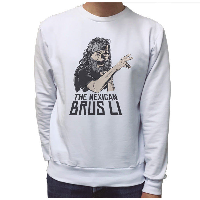 Ropa: Sudadera Unisex Changoleón: El Mexican Bruce Lee Humor Ilustración