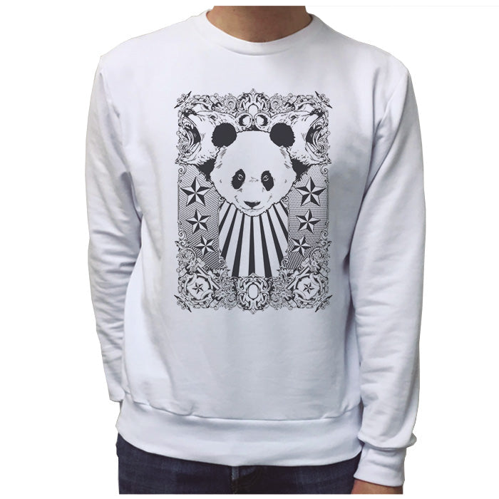 Ropa: Sudadera Unisex Panda Hipster Moda Animales