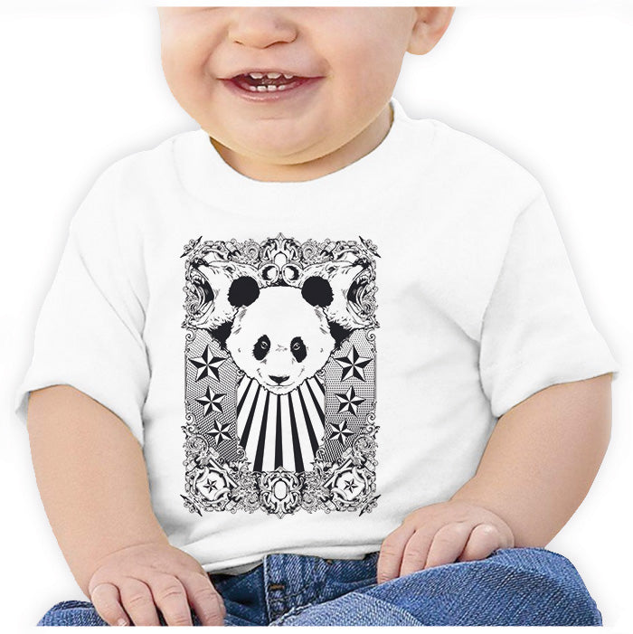 Ropa: Playera Bebé Panda Hipster Moda Animales