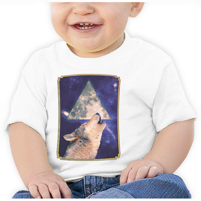 Ropa: Playera Bebé Lobos Pacheco Animales