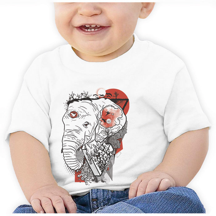 Ropa: Playera Bebé Calentamiento Global Animales Moda