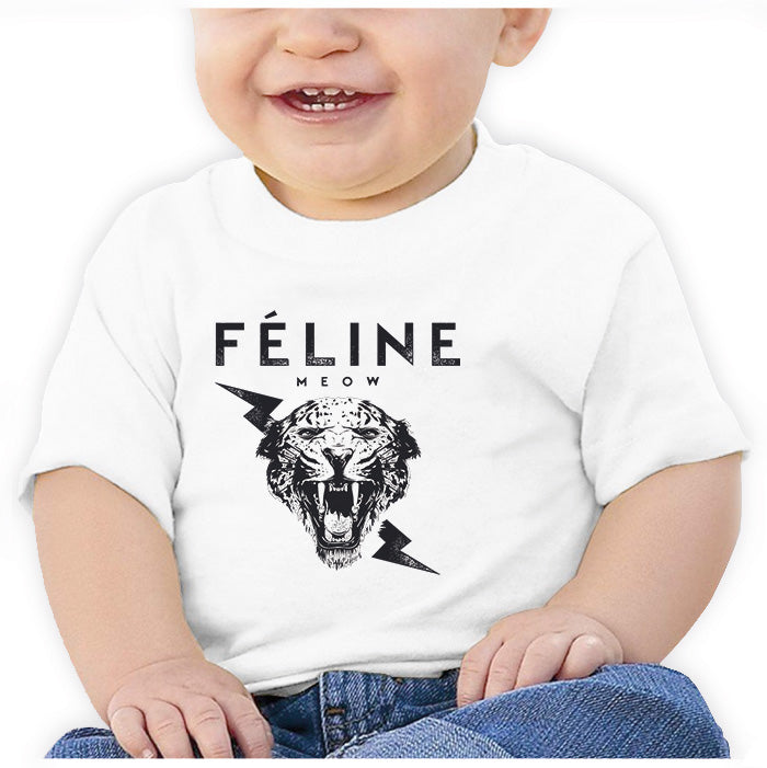 Ropa: Playera Bebé Felino Moda Animales