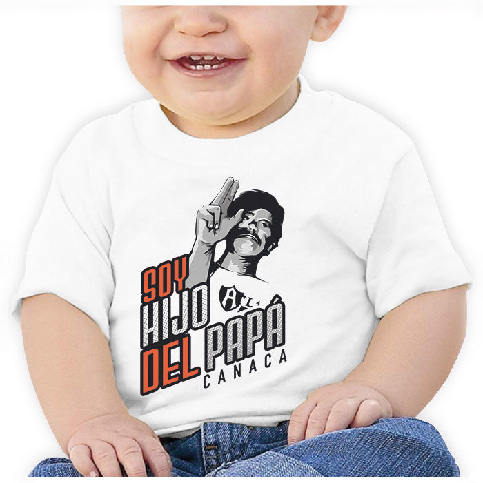 Ropa: Playera Bebé Hijo del papá (Borrachos Que Dan Risa) Humor Geek