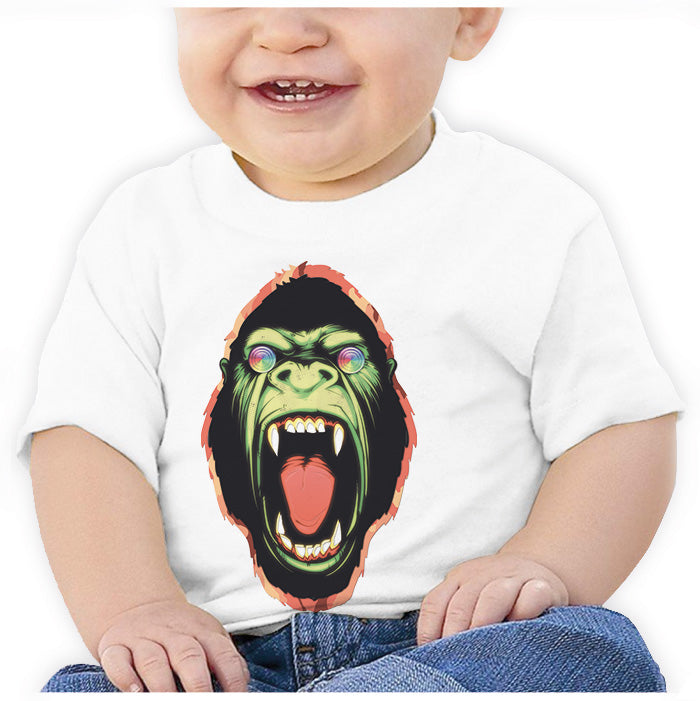Ropa: Playera Bebé Changos Animales Pacheco