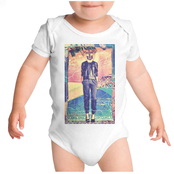 Ropa: Pañalero Body Bebé Animales Hipsters Pacheco Animales