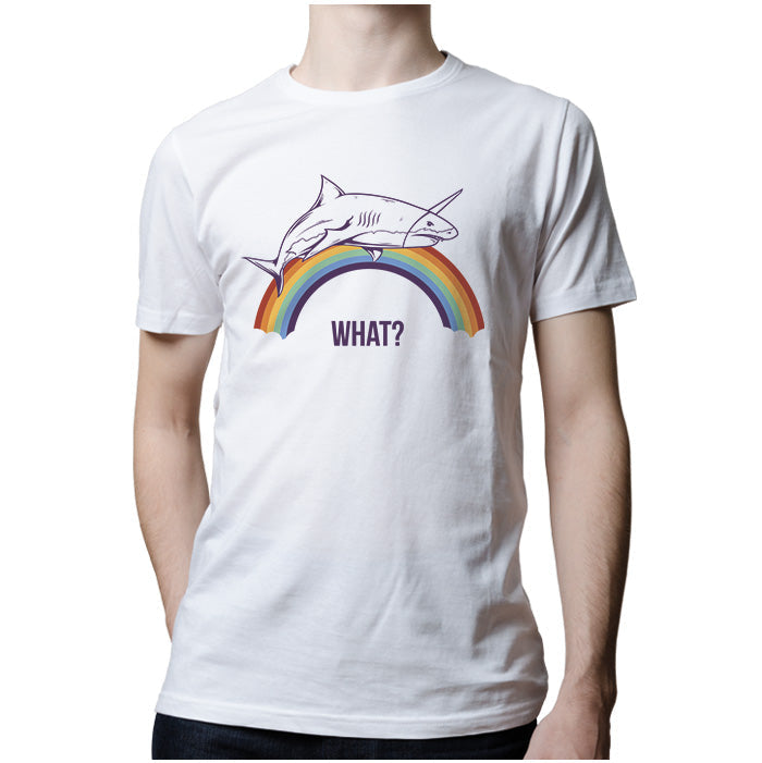 Ropa: Playera Unisex Tiburón Unicornio Pacheco Animales