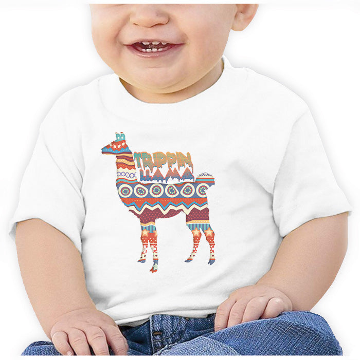 Ropa: Playera Bebé Llamas  Humor Animales