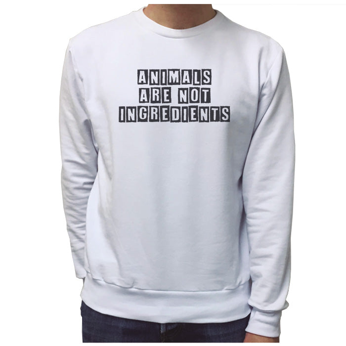 Ropa: Sudadera Unisex Vegano, animales, veganismo, crueltyfree. Animales Moda