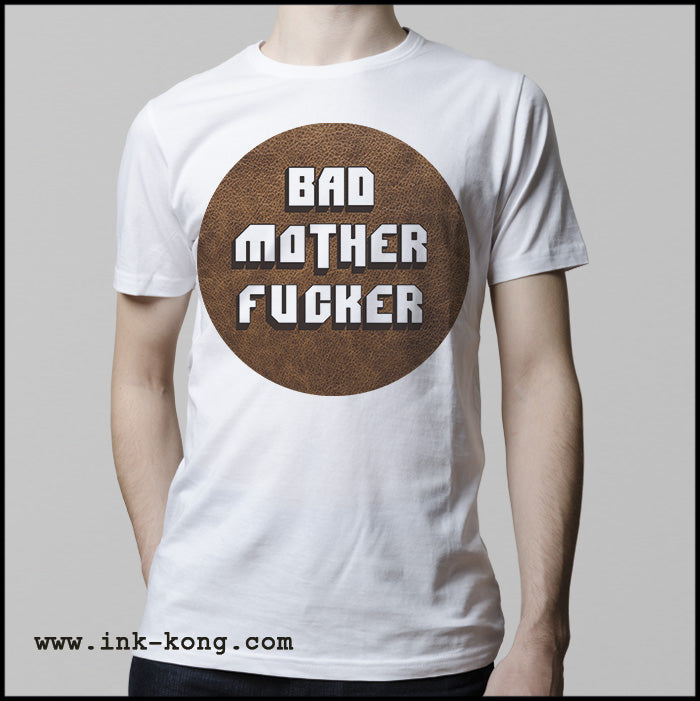 Ropa: Playera Unisex Pulp Fiction Tarantino Bad Mother Fucker Tv y Cine Personajes