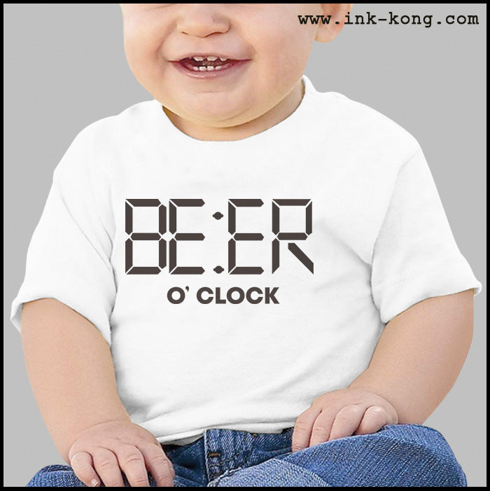 Ropa: Playera Bebé Diseños chistosos de cerveza en México Frases Humor