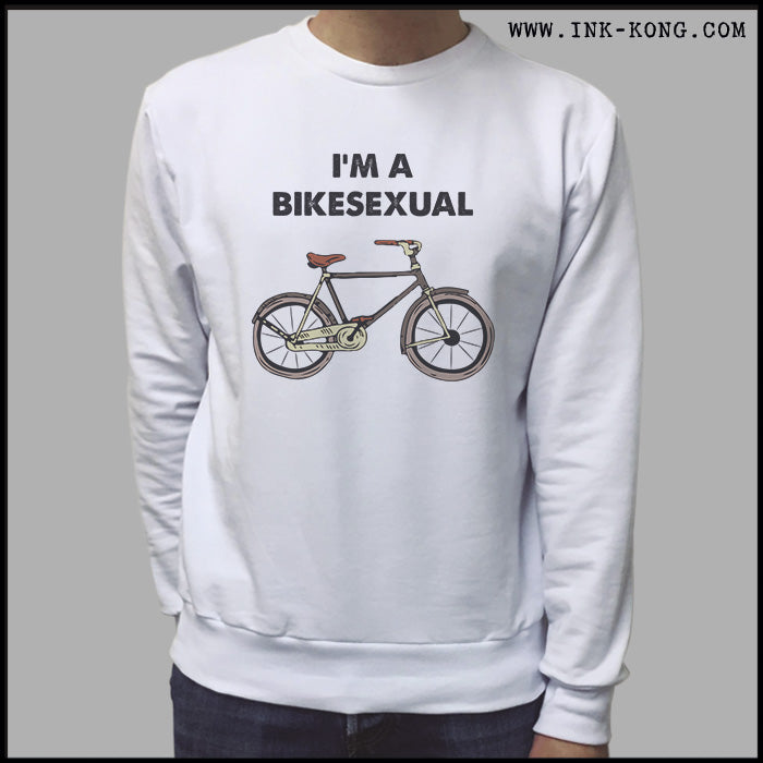 Ropa: Sudadera Unisex Diseños de bicis, bicicletas, ciclistas, bikers, humor, frases divertidas en México. Ilustración Humor
