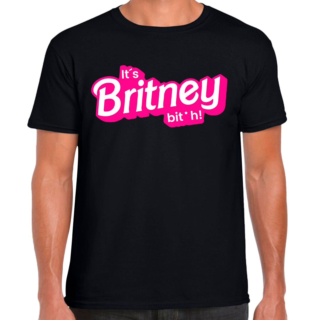 Ropa: Playera Unisex diseño de barbie, britney, its brtney bitch, ,mattel TV y Cine Humor