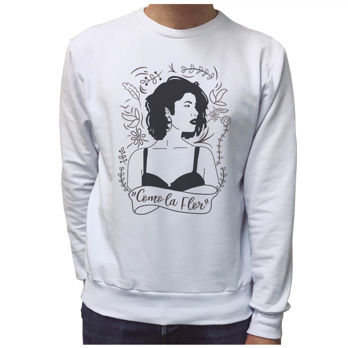 Ropa: Sudadera Unisex Diseños de Selena Quintanilla en México Ilustración Música