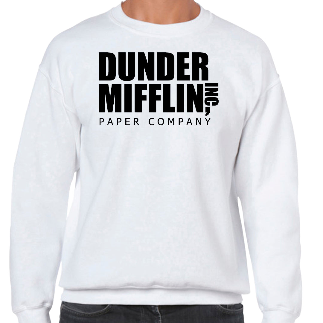 Ropa: Sudadera Unisex diseño de playeras de the office, dunder mifflinn, michael scott TV y Cine Humor