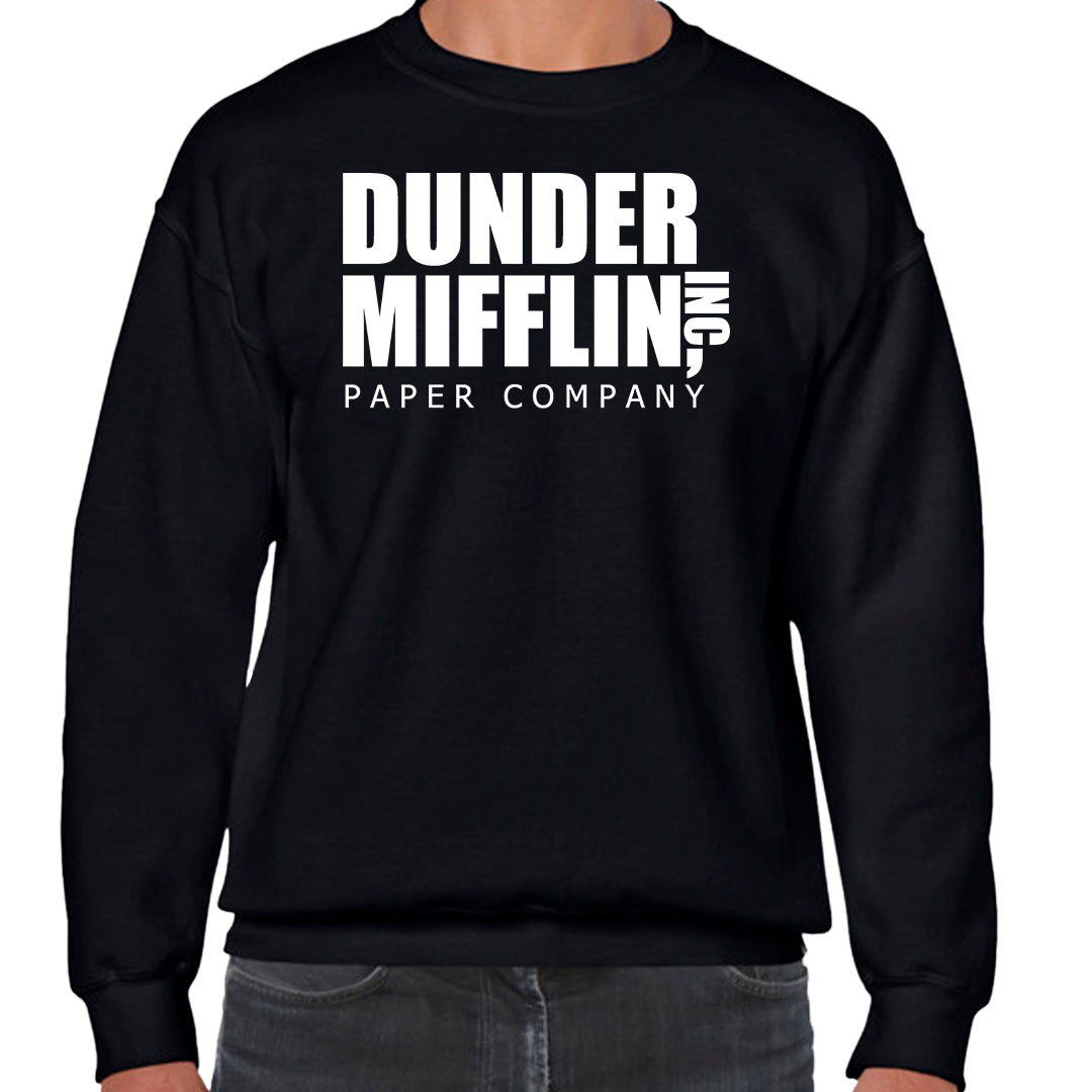 Ropa: Sudadera Unisex diseño de playeras de the office, dunder mifflinn, michael scott TV y Cine Humor