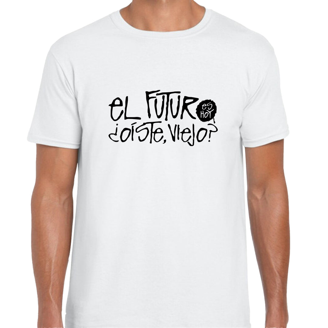 Ropa: Playera Unisex frase de dui, el futuro es hoy, malcom el de enmedio Humor Ilustracion