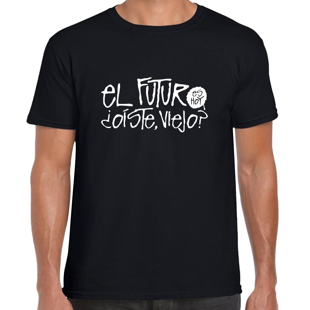 Ropa: Playera Unisex frase de dui, el futuro es hoy, malcom el de enmedio Humor Ilustracion