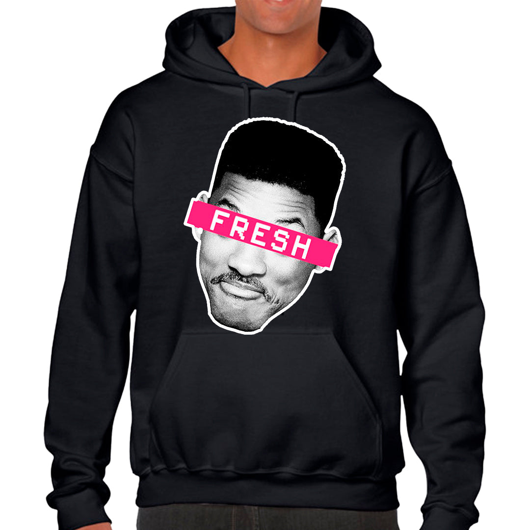 Ropa: Hoodie Unisex diseño de el principe del rap, the fresh prince of bel air TV y Cine Humor