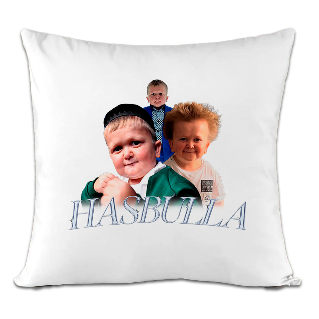 Accesorios: Cojín Decorativo diseño de playera, hasbulla, the king Ilustracion Humor