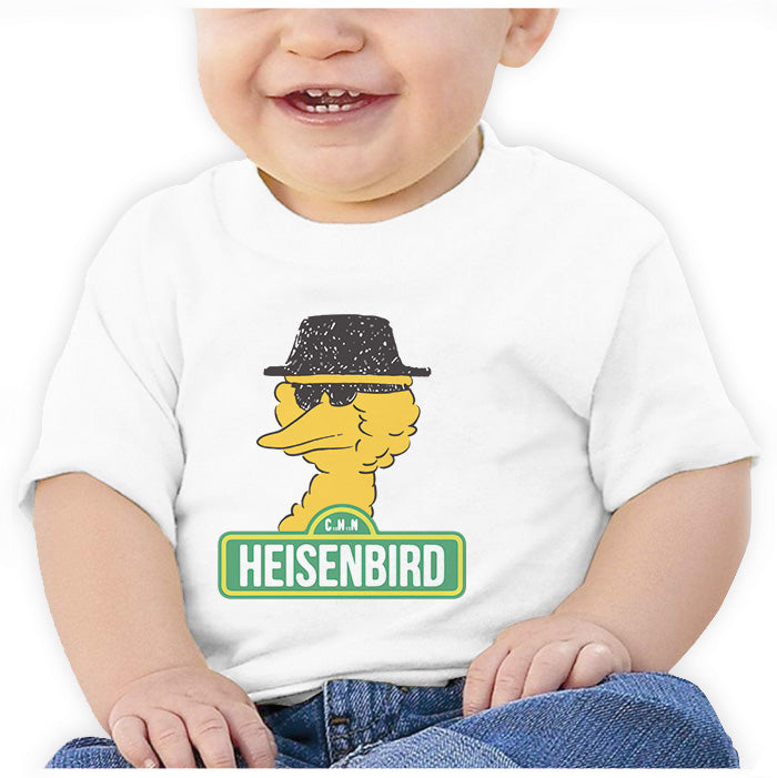 Ropa: Playera Bebé Breaking Bad y Big Bird Humor Tv y Cine