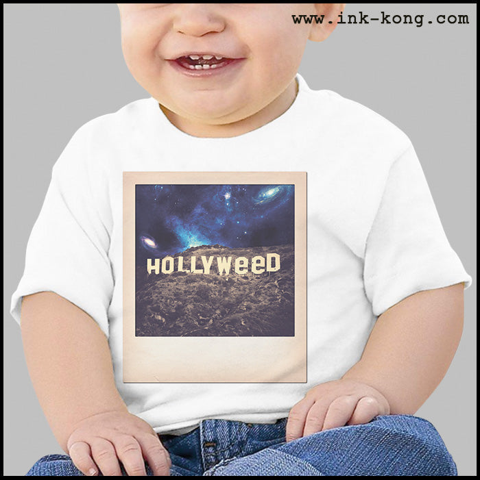 Ropa: Playera Bebé Hollywood y cultura stoner Pacheco Fotografía