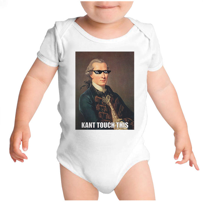 Ropa: Pañalero Body Bebé Diseños chistosos de Memes de Immanuel Kant en Internet  Humor Personajes