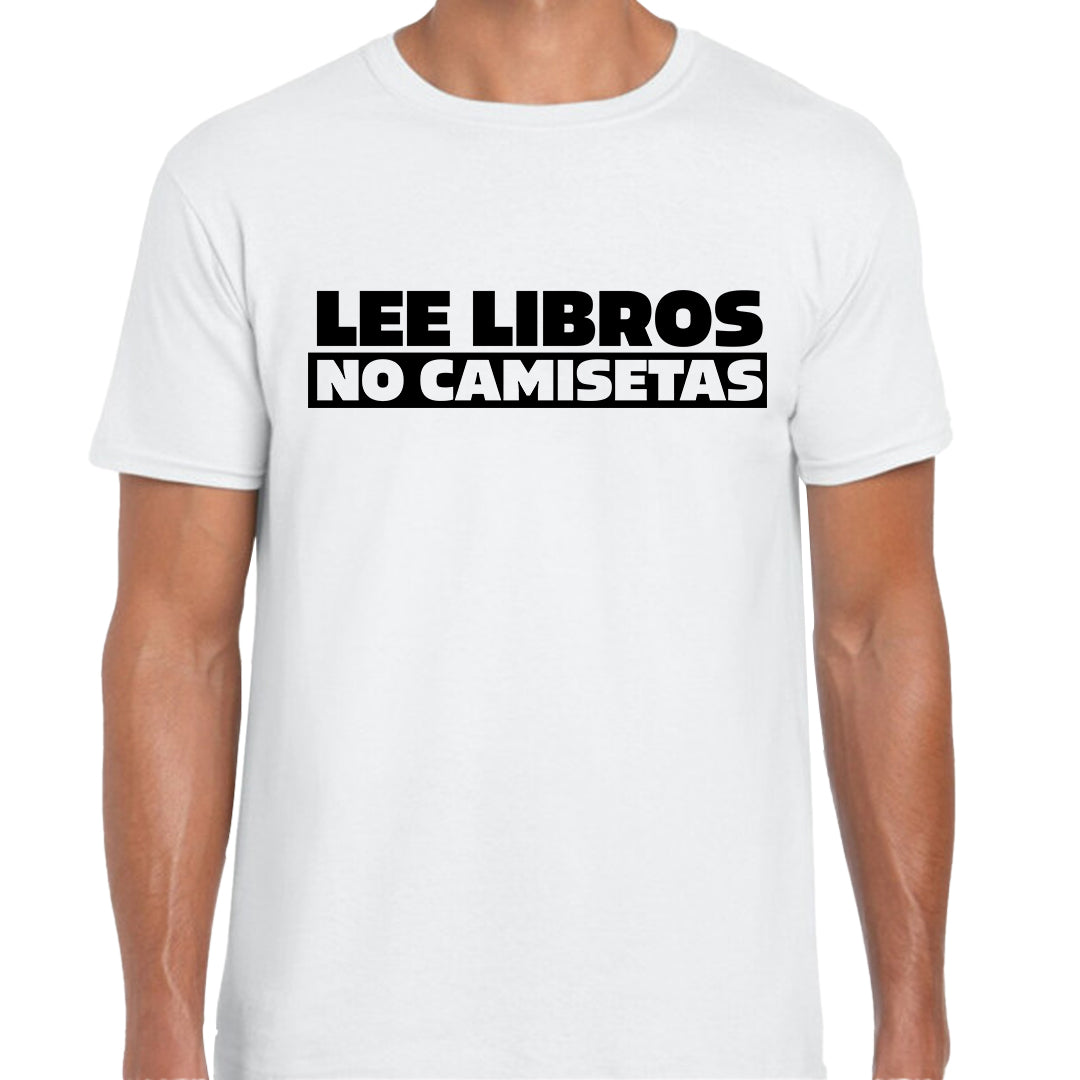 Ropa: Playera Unisex lee libros, no camisetas, playera, libros, humor Humor Ilustracion