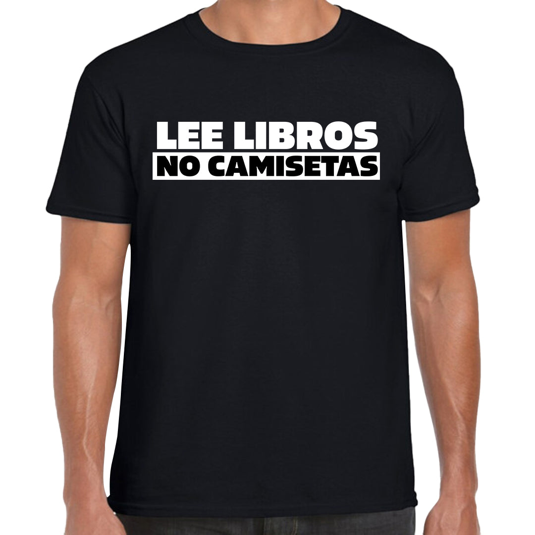 Ropa: Playera Unisex lee libros, no camisetas, playera, libros, humor Humor Ilustracion