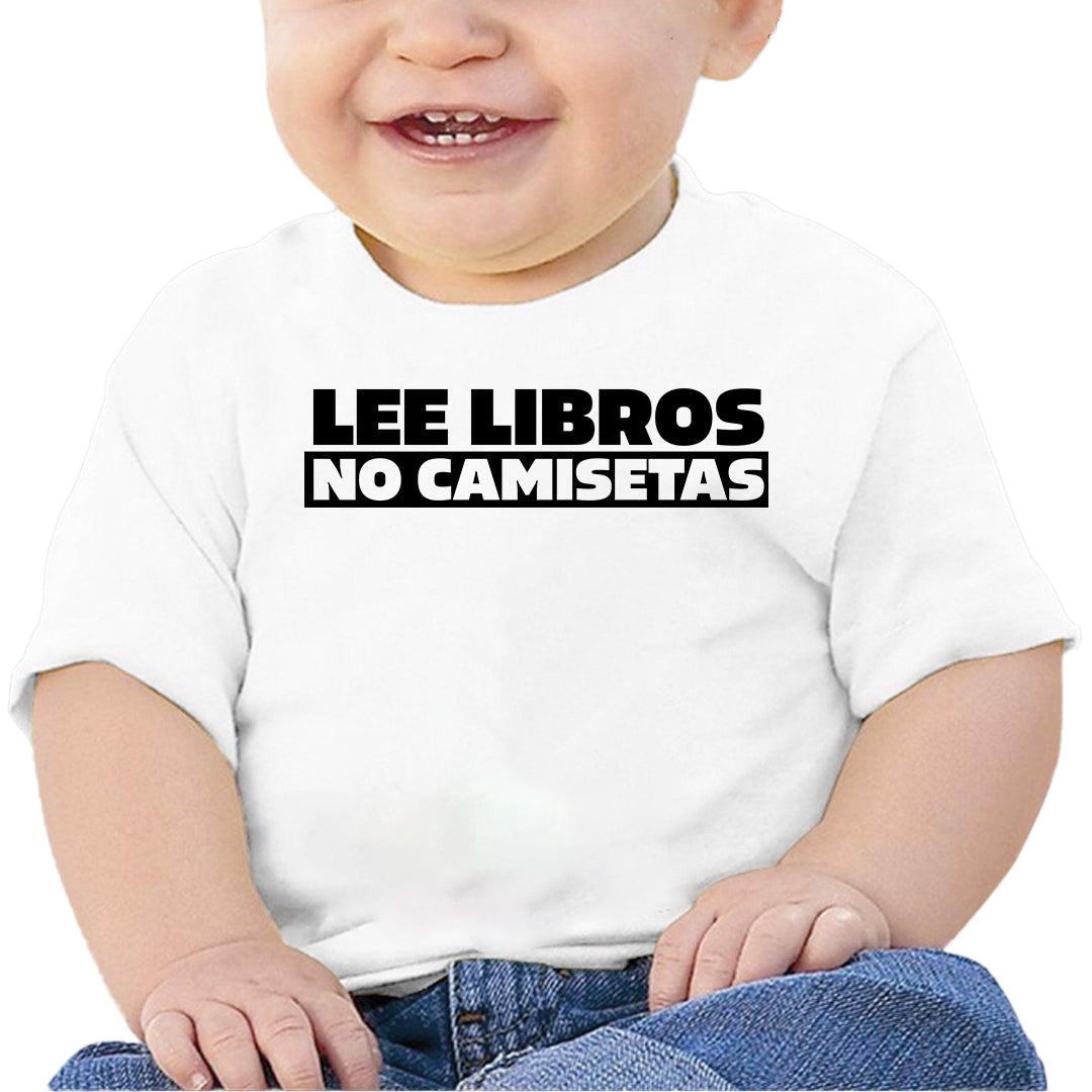 Ropa: Playera Bebé lee libros, no camisetas, playera, libros, humor Humor Ilustracion