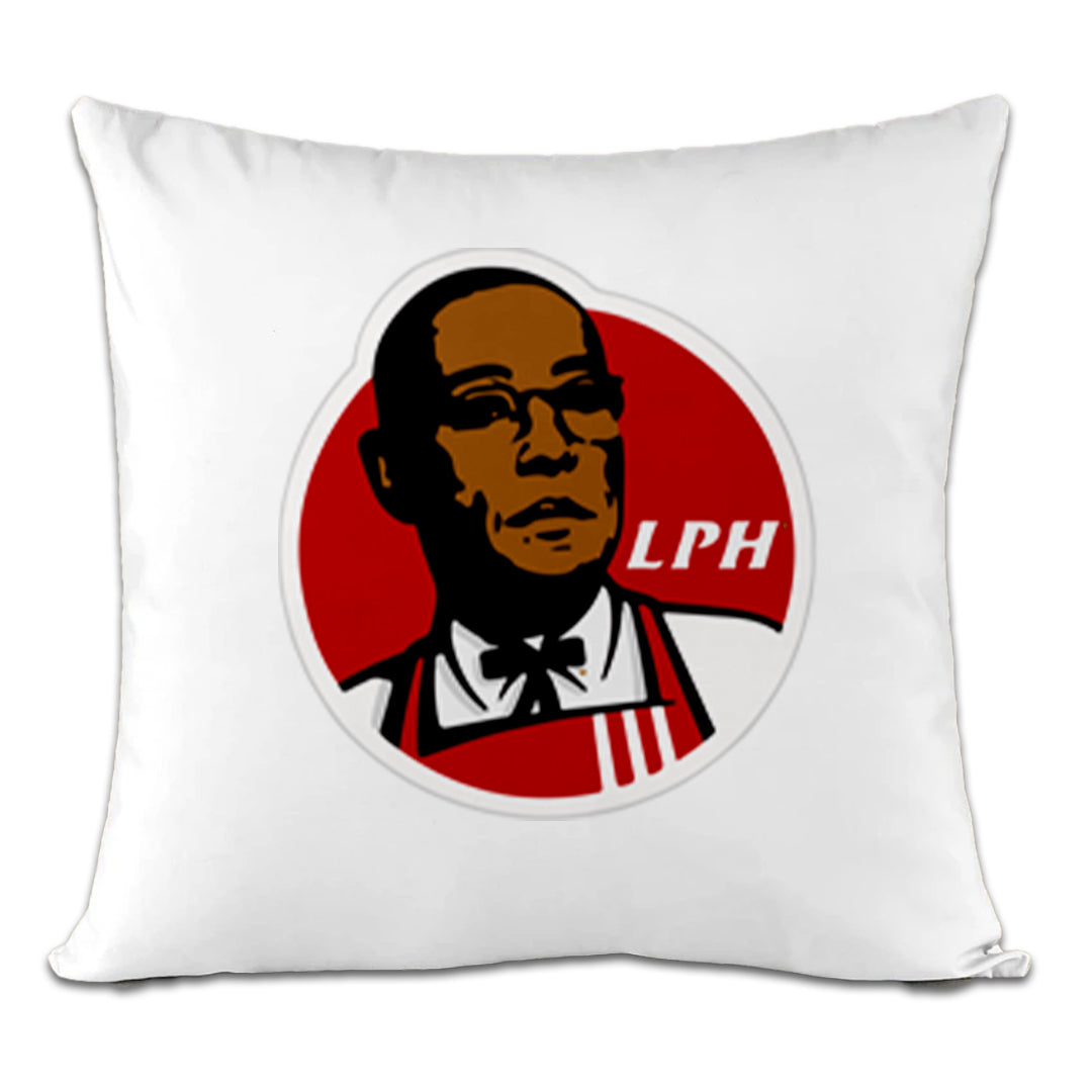 Accesorios: Cojín Decorativo los pollos hermanos, breaking bad, gustavo fring, kfc Humor Ilustracion
