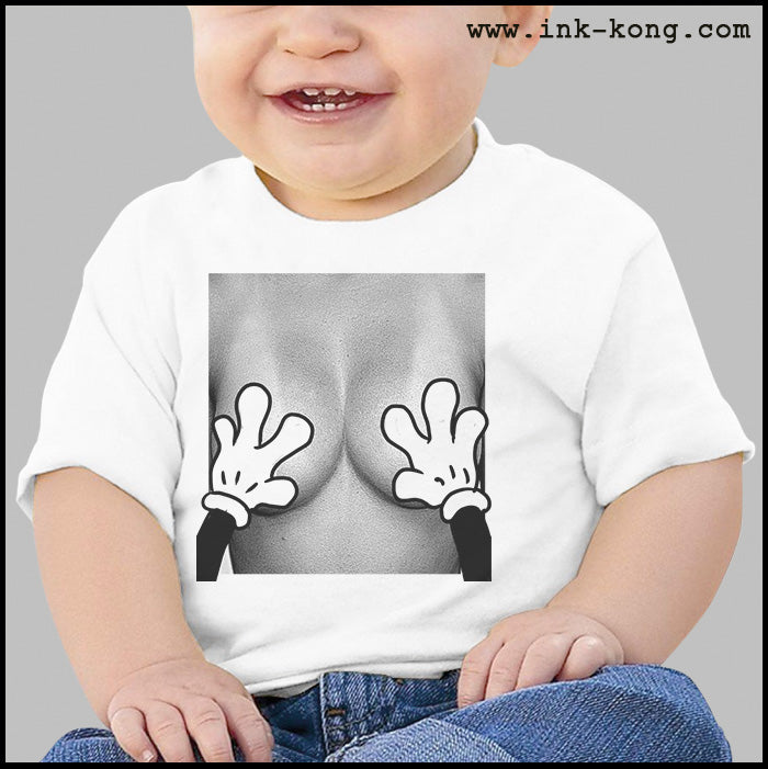 Ropa: Playera Bebé Mickey Mouse y más diseños chistosos Tv y Cine Personajes