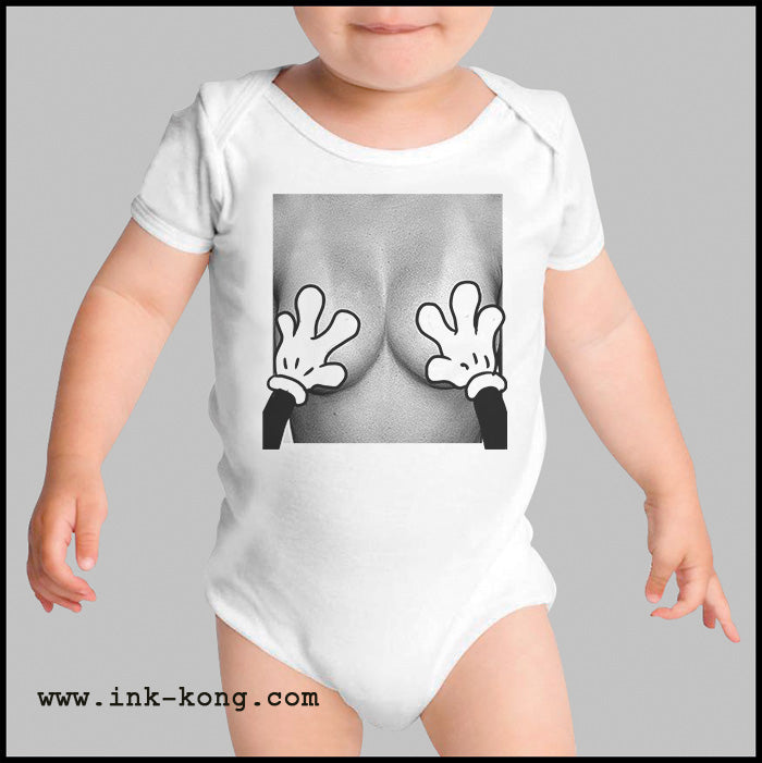 Ropa: Pañalero Body Bebé Mickey Mouse y más diseños chistosos Tv y Cine Personajes