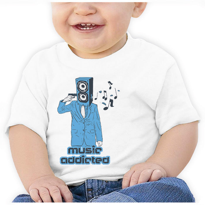 Ropa: Playera Bebé Musica Música Pacheco