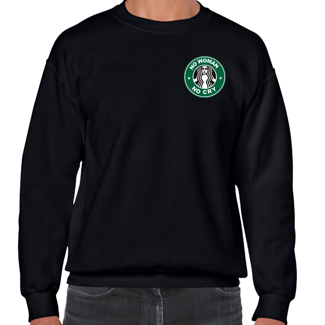 Ropa: Sudadera Unisex diseño de playeras de starbucks, sirena, trabajo Ilustracion Humor