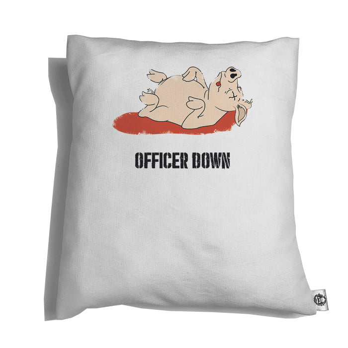 Accesorios: Cojín Decorativo Officer Down y humor mexicano. Animales Humor