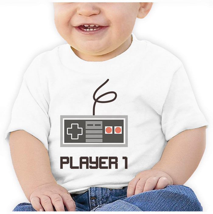 Ropa: Playera Bebé Diseños de videojuegos y gamers en México Ilustración Humor