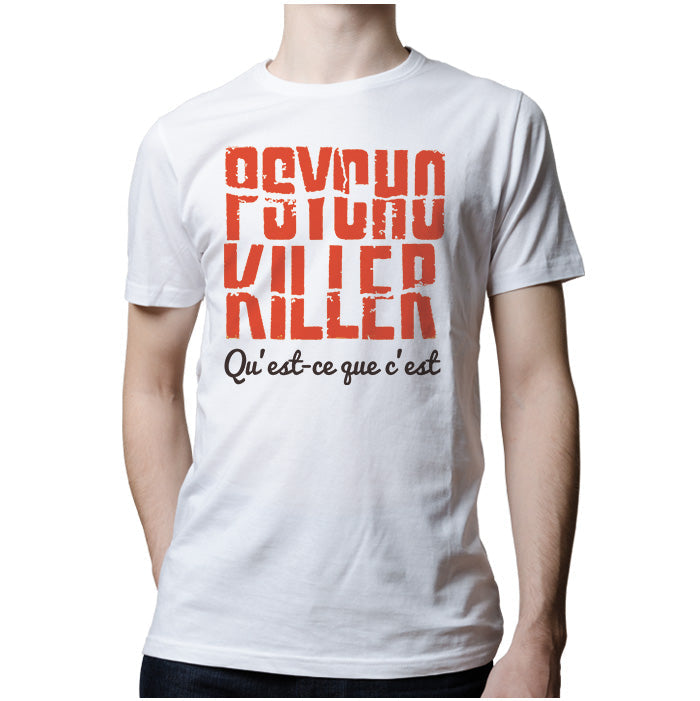 Ropa: Playera Unisex Talking Heads Psycho Killer Moda Frases