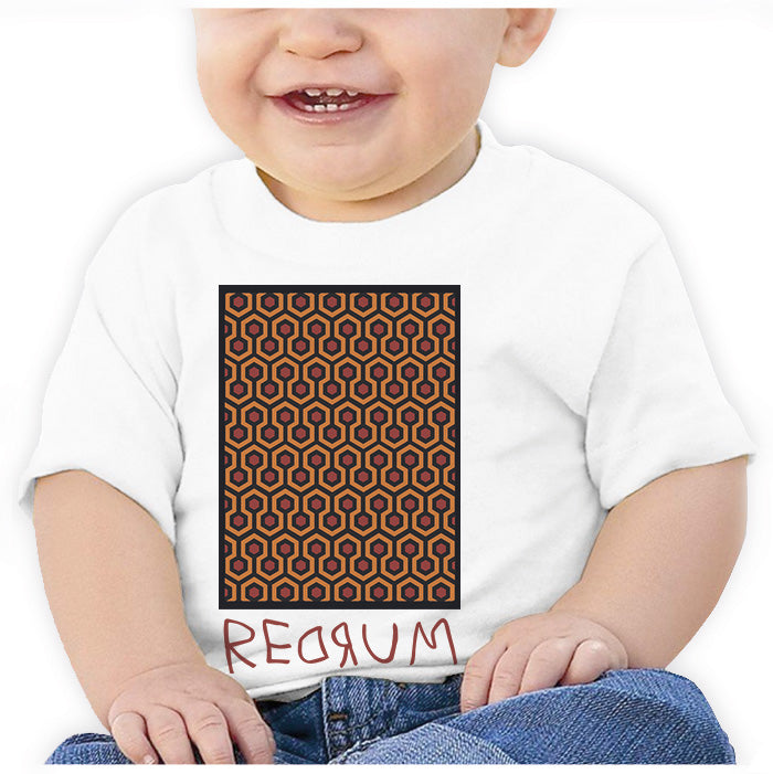 Ropa: Playera Bebé Diseños de The Shining, Redrum, Películas de culto, Stephen King en México Ilustración Tv y Cine