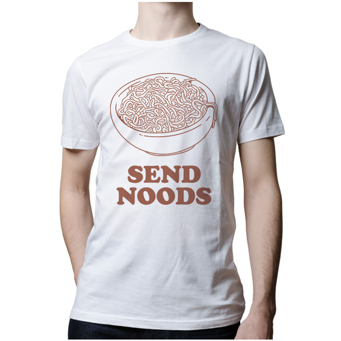 Ropa: Playera Unisex Diseños de memes de Send Nudes y Noods en México  Frases Humor