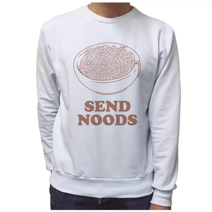 Ropa: Sudadera Unisex Diseños de memes de Send Nudes y Noods en México  Frases Humor