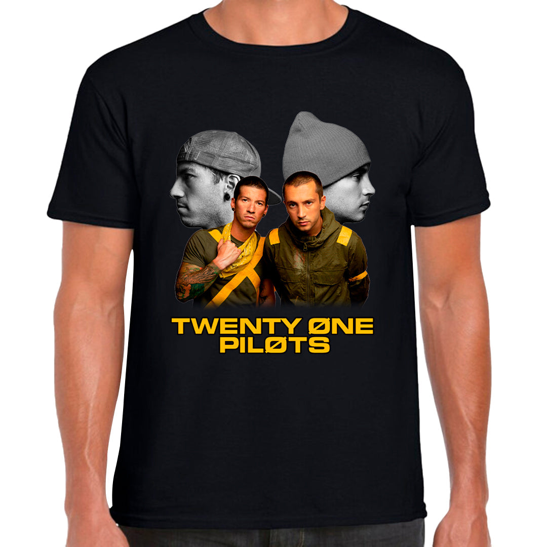 Ropa: Playera Unisex diseño de twenty one pilots, playera, musica, rock, band TV y Cine Humor