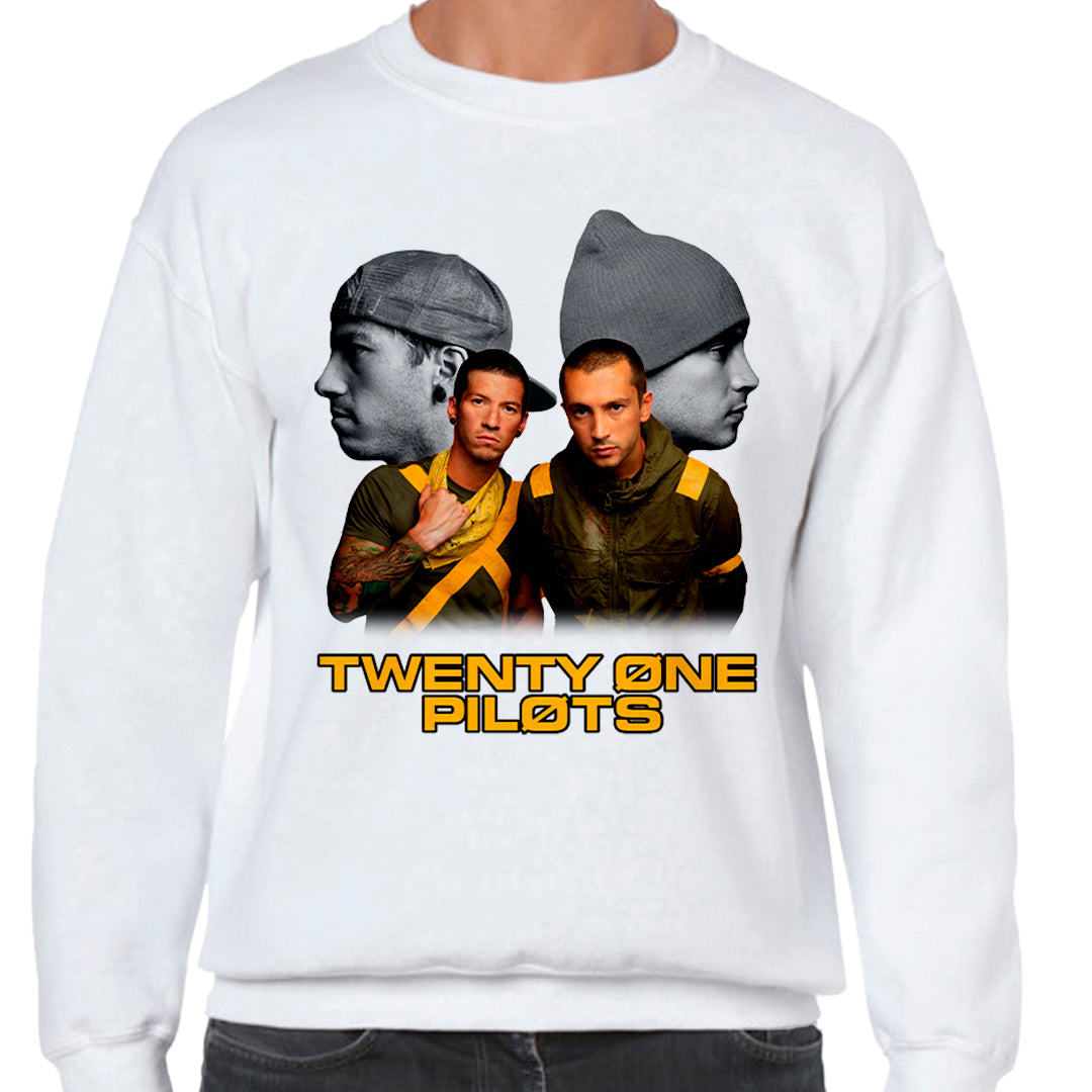 Ropa: Sudadera Unisex diseño de twenty one pilots, playera, musica, rock, band TV y Cine Humor