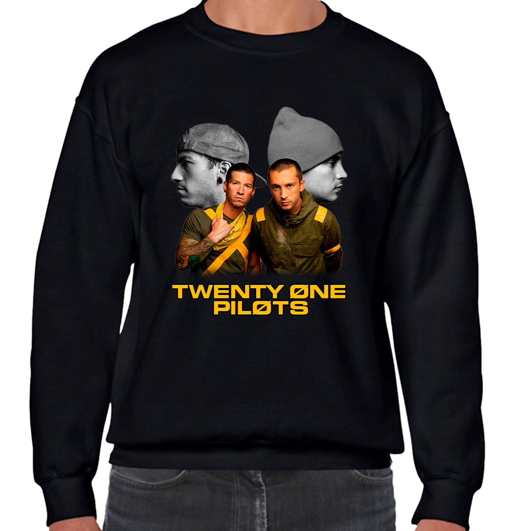 Ropa: Sudadera Unisex diseño de twenty one pilots, playera, musica, rock, band TV y Cine Humor