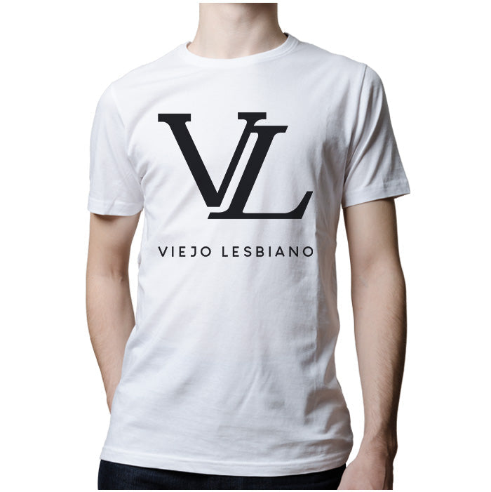 Ropa: Playera Unisex Diseños de memes, moda, viejo lesbiano, callese viejo lesbiano en México. Humor Moda