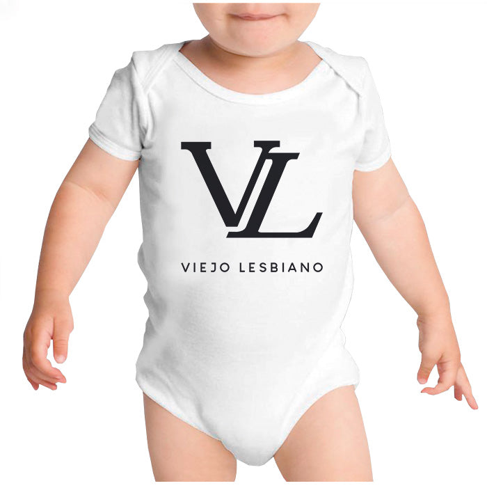Ropa: Pañalero Body Bebé Diseños de memes, moda, viejo lesbiano, callese viejo lesbiano en México. Humor Moda