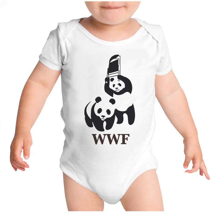 Ropa: Pañalero Body Bebé Diseños chistoso de Green Peace y la WWE en México  Ilustración Humor