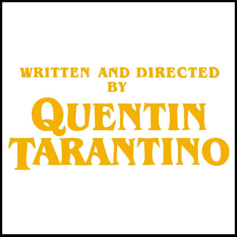 By Quentin Tarantino