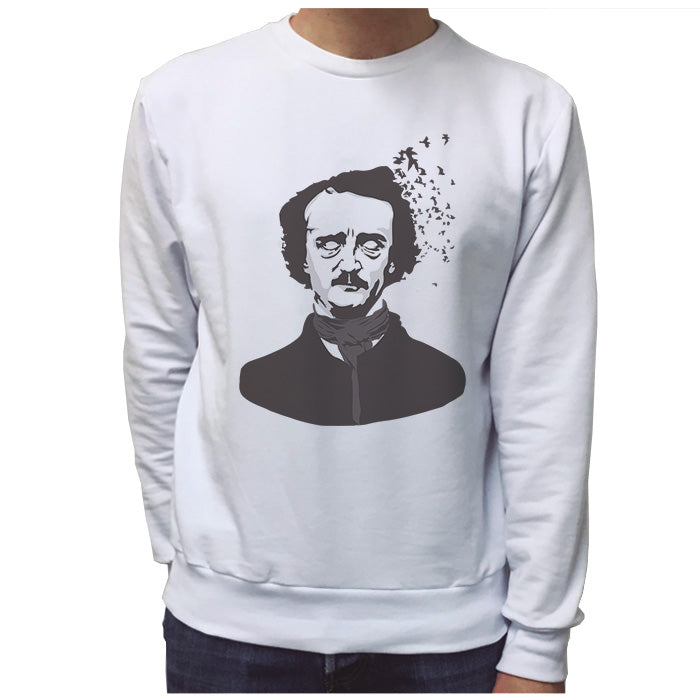 Ropa: Sudadera Unisex Edgar Allan Poe y otros diseños de artistas Ilustración Personajes