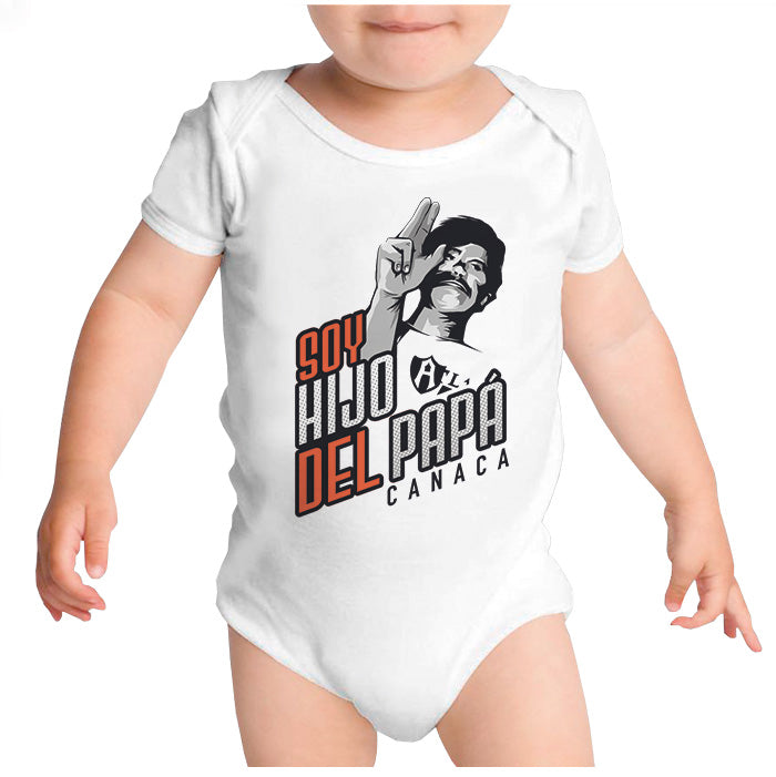 Ropa: Pañalero Body Bebé Hijo del papá (Borrachos Que Dan Risa) Humor Geek